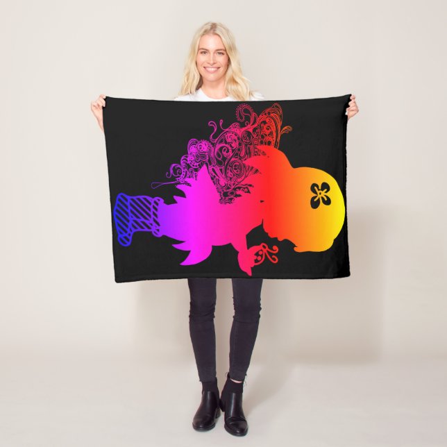 Fairy- Fleece Blanket, 30"x40" Blanket (In Situ)