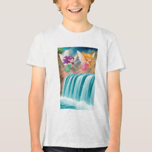 Fairy Flight Over the Fallsex Tri-Blend Shirt