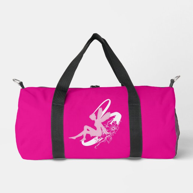 Fairy Flower Small Duffle Bag (Front)
