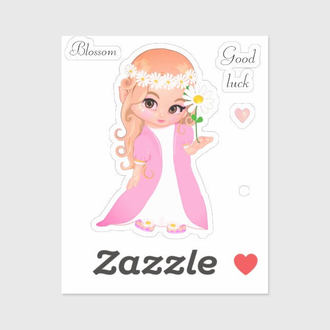 Fairy & Flowers (Sheet)