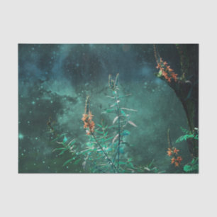Fairy Flowers in the Jade Moonlight Tissue Paper