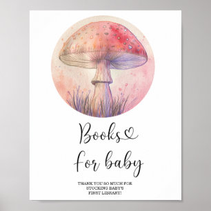 Fairy fly agaric - books for baby poster