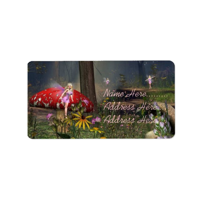 Fairy Forest Address labels (Front)