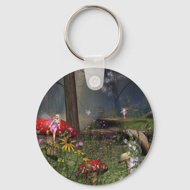 Fairy Forest Key Ring (Front)