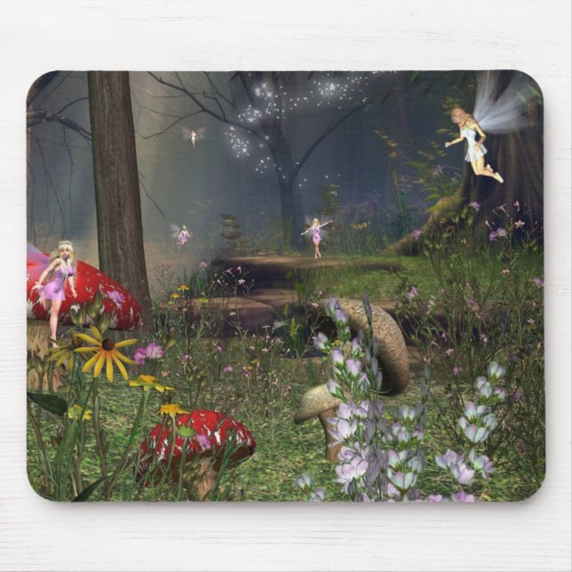 Fairy forest mouse mat (Front)