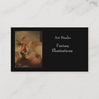 Fairy forest rabbit Business Card