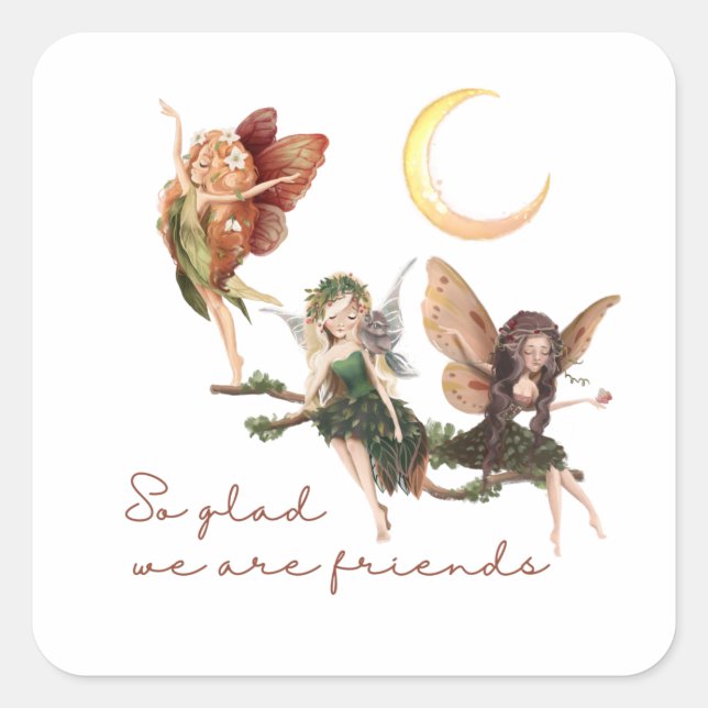 Fairy Friends Stickers (Front)