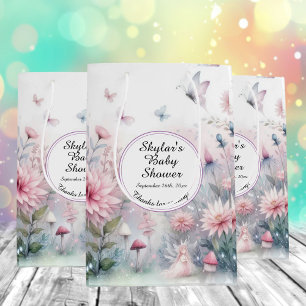 Fairy Garden Baby Shower Medium Gift Bag