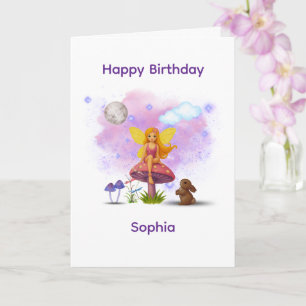 Fairy Garden Birthday Card