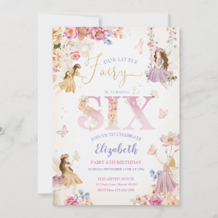 Fairy Garden Birthday Invitation