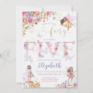 Fairy Garden Birthday Invitation
