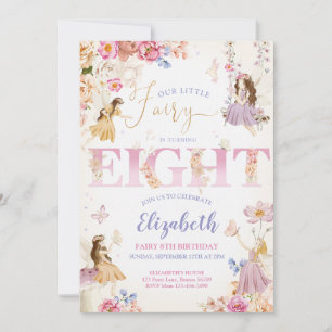 Fairy Garden Birthday Invitation