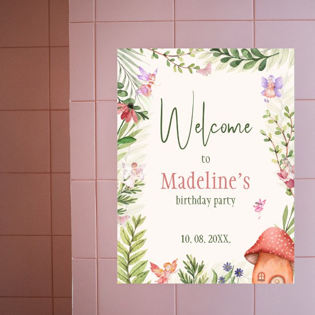 Fairy Garden Enchanted Forest Welcome Sign (Creator Uploaded)