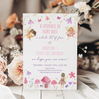 Fairy Garden Floral First Birthday