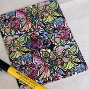 Fairy Garden Gardening Flower Gardens Fairies Postcard