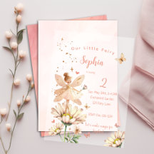 Fairy Garden Girl Photo Birthday