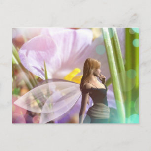 fairy garden magic Postcard