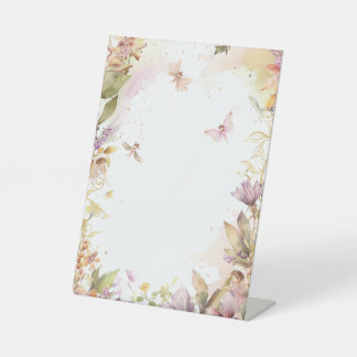 Fairy Garden Pedestal Sign