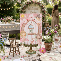Fairy Garden Pink Woodland Birthday Party Kids