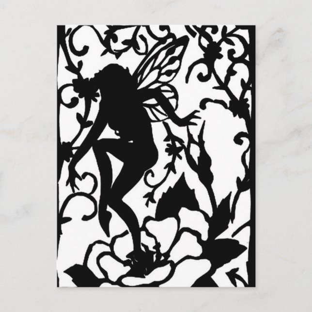 Fairy Garden Postcard (Front)