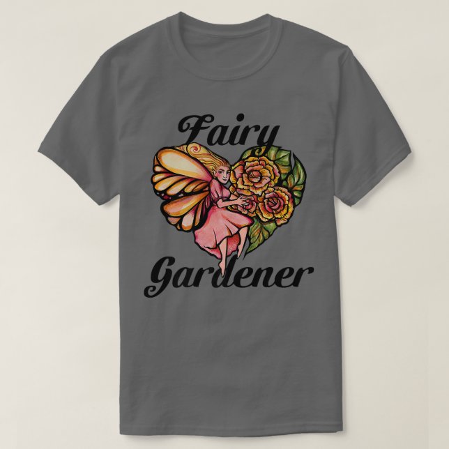 Fairy Gardener T-Shirt (Design Front)