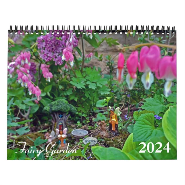 Fairy Gardens 2024 Calendar (Cover)