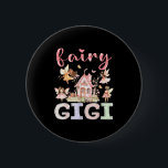 Fairy Gigi Magical Floral Funny Birthday Girl Fair 6 Cm Round Badge<br><div class="desc">Fairy Gigi Magical Floral Funny Birthday Girl Fairytale</div>