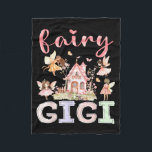 Fairy Gigi Magical Floral Funny Birthday Girl Fair Fleece Blanket<br><div class="desc">Fairy Gigi Magical Floral Funny Birthday Girl Fairytale</div>