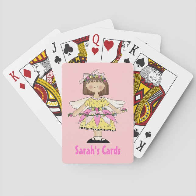 Fairy Girl Custom Playing Cards (Back)