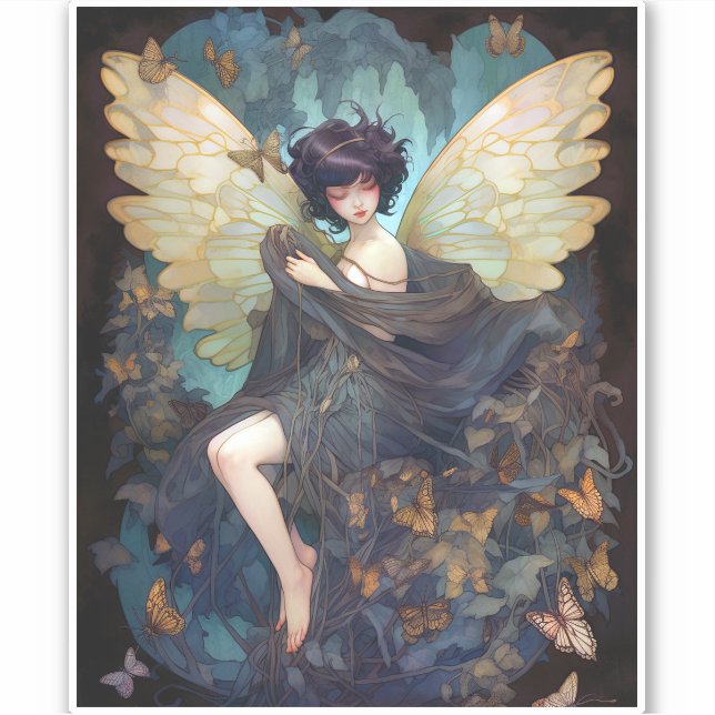 Fairy Girl Fantasy Art (Front)