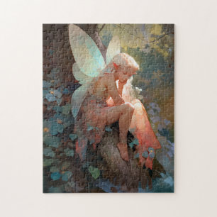 Fairy Girl Fantasy Art Jigsaw Puzzle