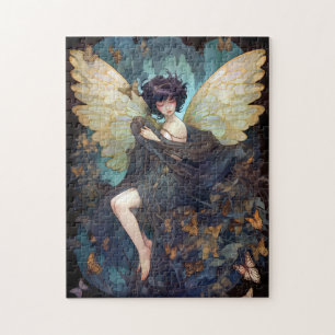 Fairy Girl Fantasy Art Jigsaw Puzzle