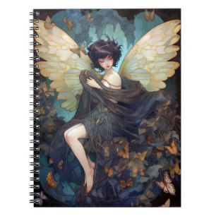 Fairy Girl Fantasy Art Notebook