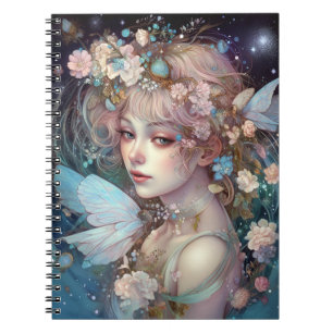 Fairy Girl Fantasy Art Notebook
