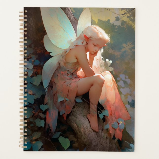 Fairy Girl Fantasy Art Planner (Front)