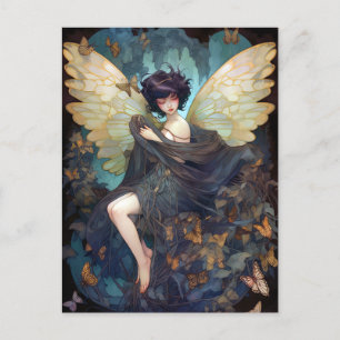 Fairy Girl Fantasy Art Postcard
