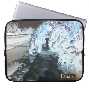 Fairy Glow Teal Laptop Sleeve
