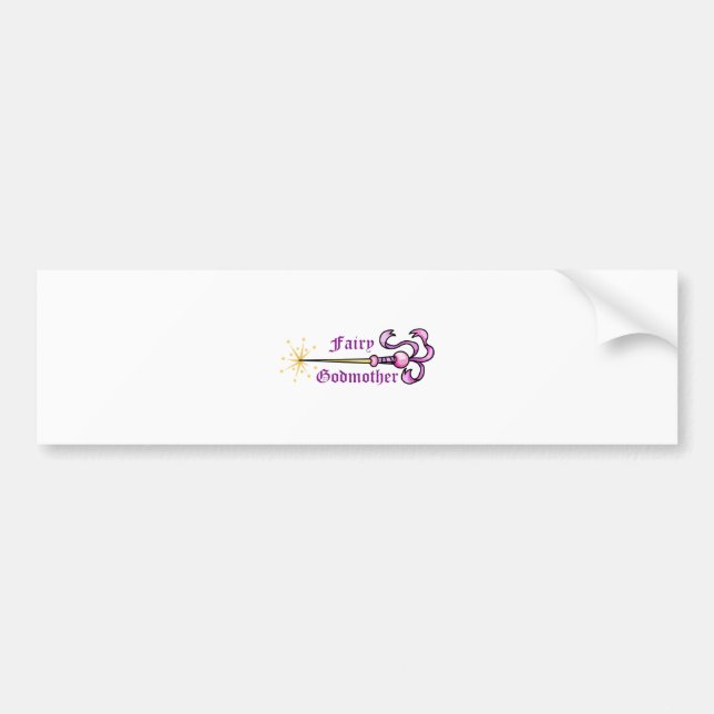 FAIRY GODMOTHER BUMPER STICKER (Front)