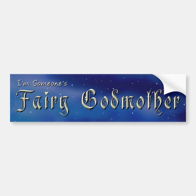 Fairy Godmother Bumper Sticker (Front)