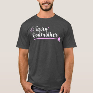 Fairy Godmother Cute Wand Star Spell Fantasy Gift  T-Shirt