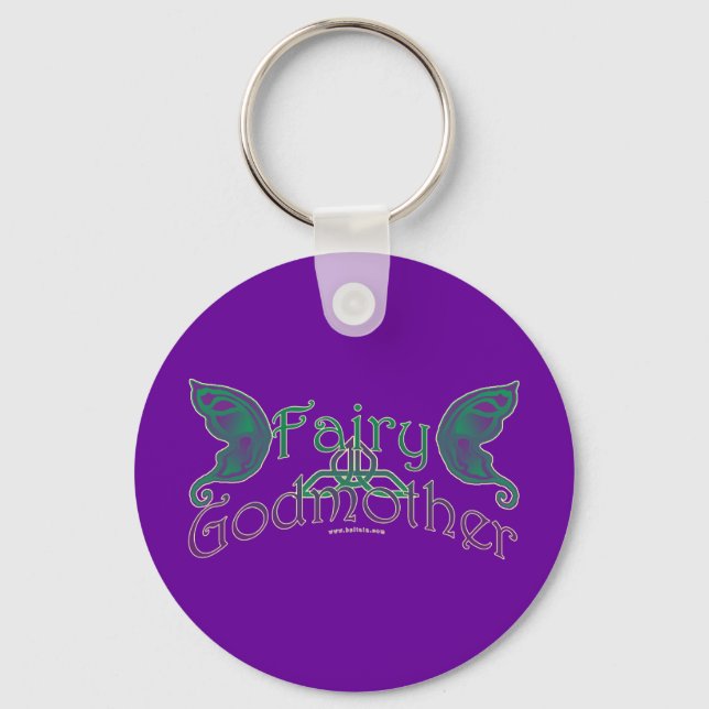 Fairy Godmother Design Keychains #2 (Front)