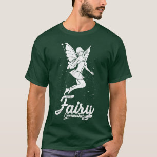 Fairy Godmother Flower Magical Wand Fantasy T-Shirt