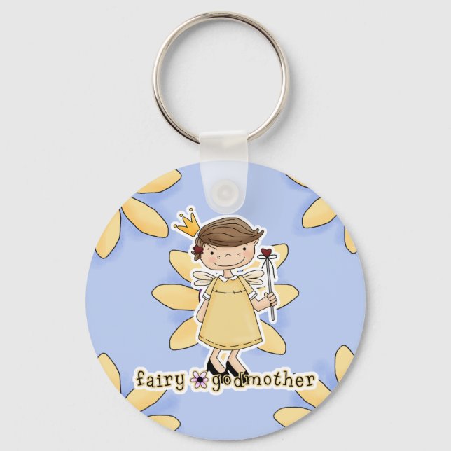 Fairy Godmother Key Ring (Front)