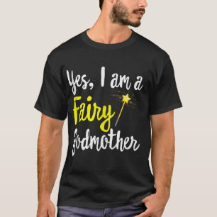 Fairy Godmother Magic Wand Funny Mama Mum-my Fanta T-Shirt