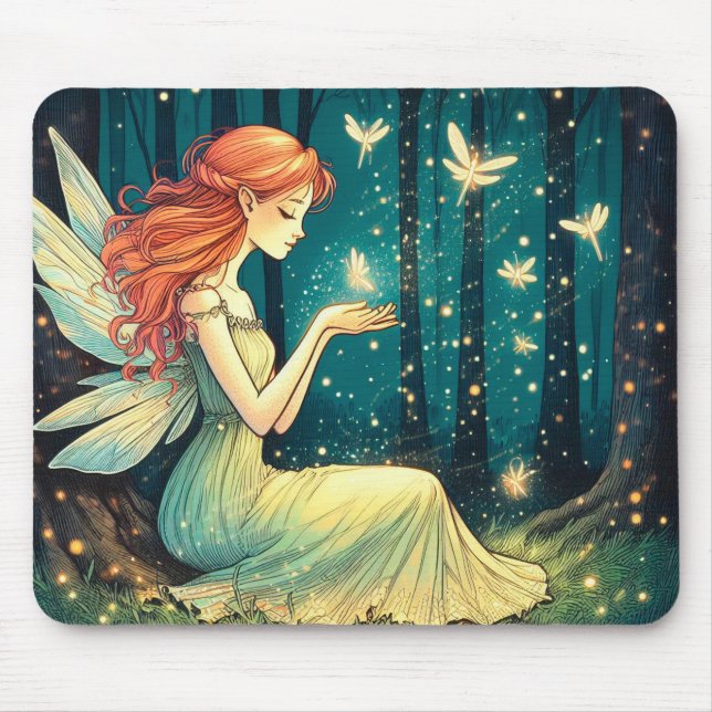 Fairy Godmother Mouse Mat (Front)