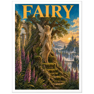 Fairy, Gothic Fantasy Monster Postcard
