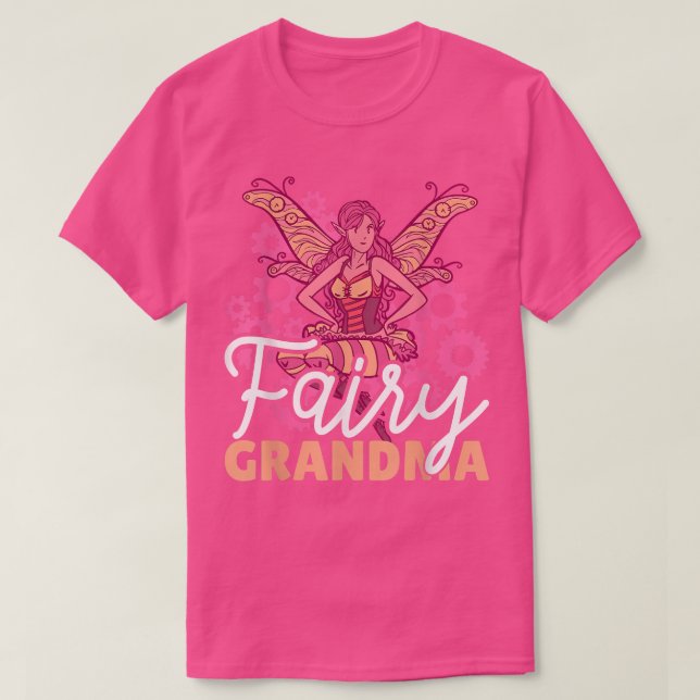 Fairy Grandma  T-Shirt (Design Front)