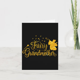 Fairy grandmother fairytales grandma granny mother card