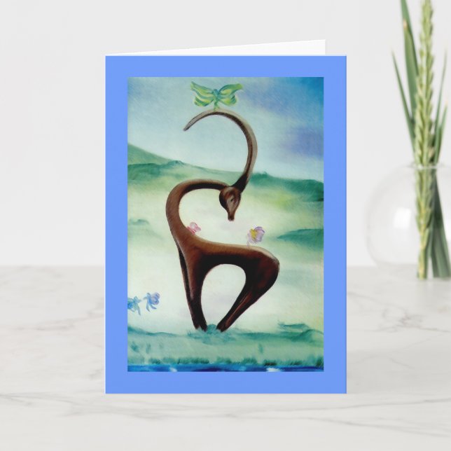 Fairy Greeting Card (Blank) (Front)