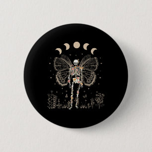 Fairy Grunge Fairycore Aesthetic Butterfly Skeleto 6 Cm Round Badge